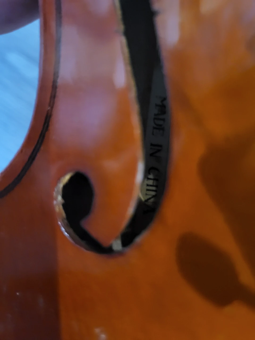 4/4 Full Violin with Case and Bow - photo 5