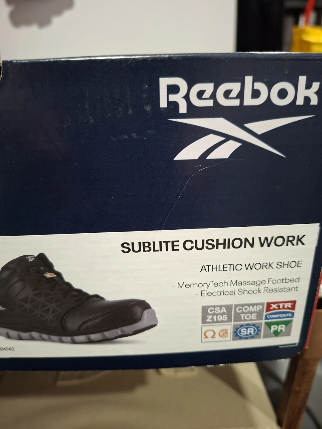 Reebok Sublite Cushion Work Athletic Work Shoes