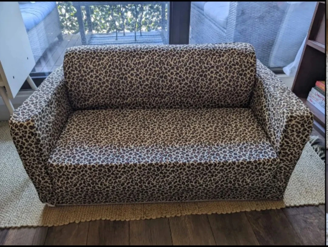Comfy Kids Flip Sofa - Cheetah - photo 2