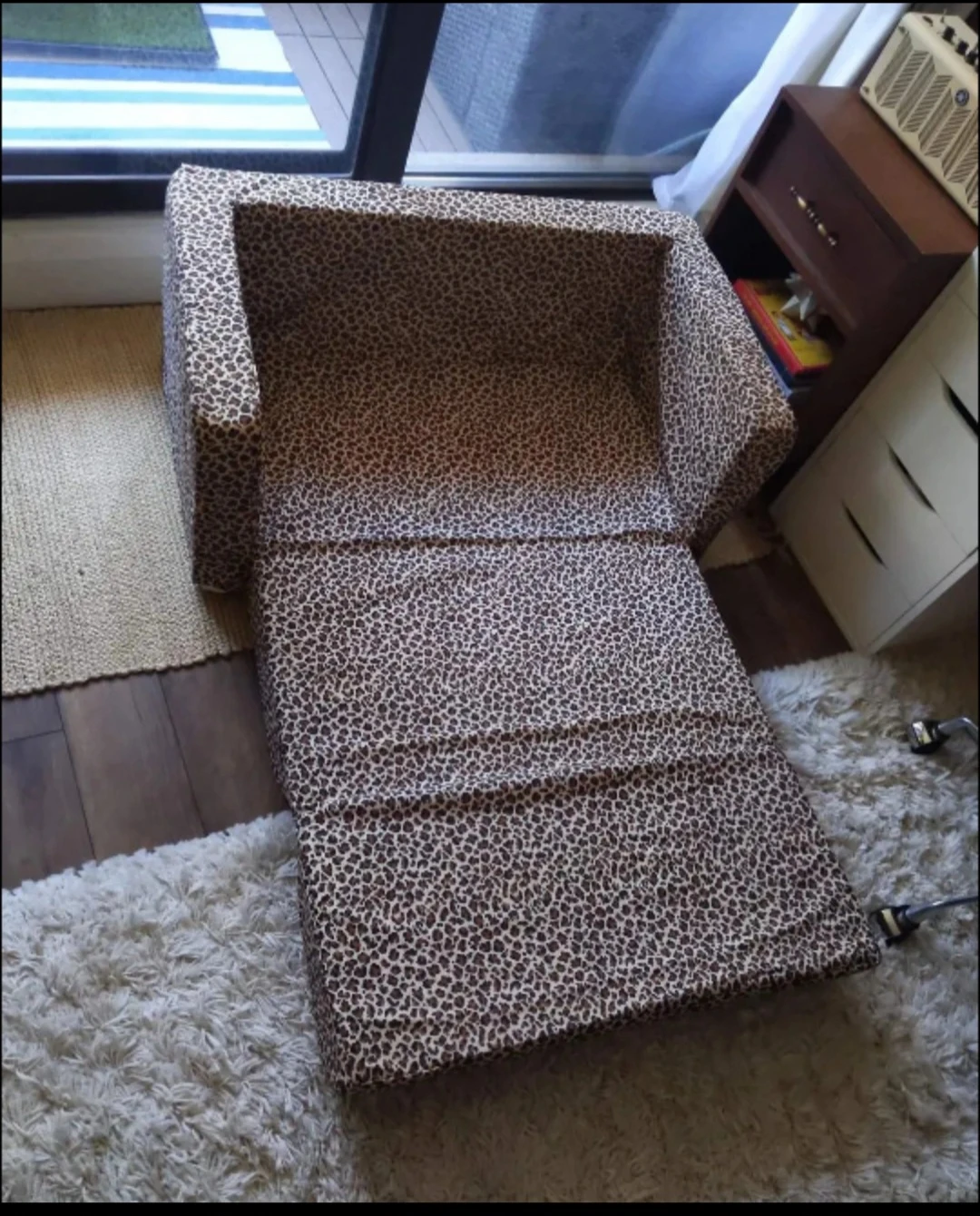 Comfy Kids Flip Sofa - Cheetah - photo 3