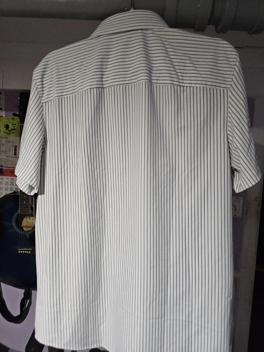 Rhone Men's Short Sleeve Striped Dress Shirt - photo 3