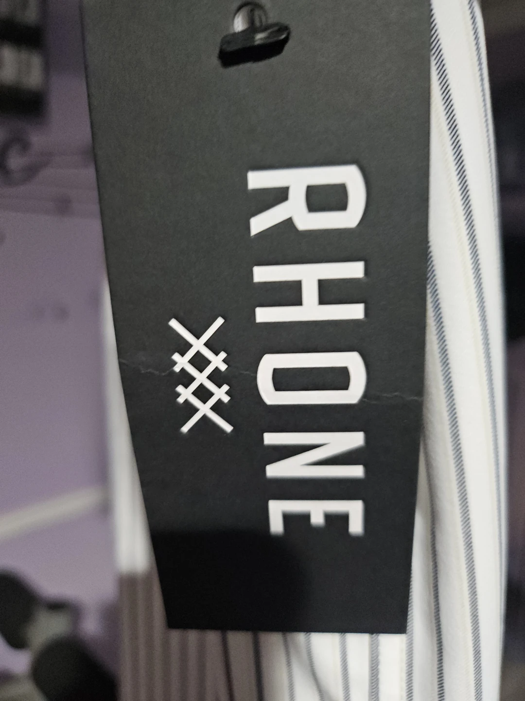 Rhone Men's Short Sleeve Striped Dress Shirt - photo 5