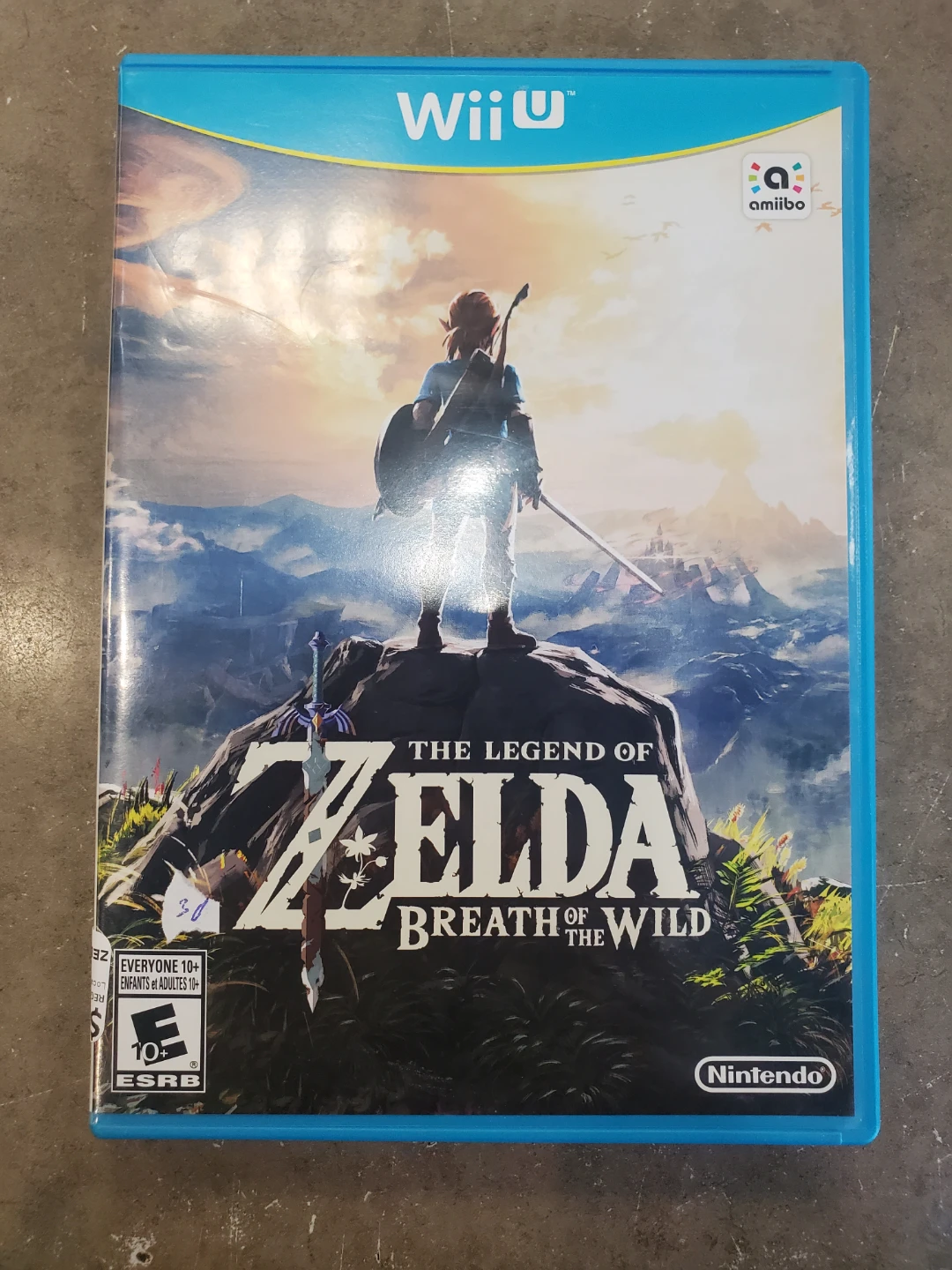 The Legend of Zelda: Breath of the Wild Wii U Game