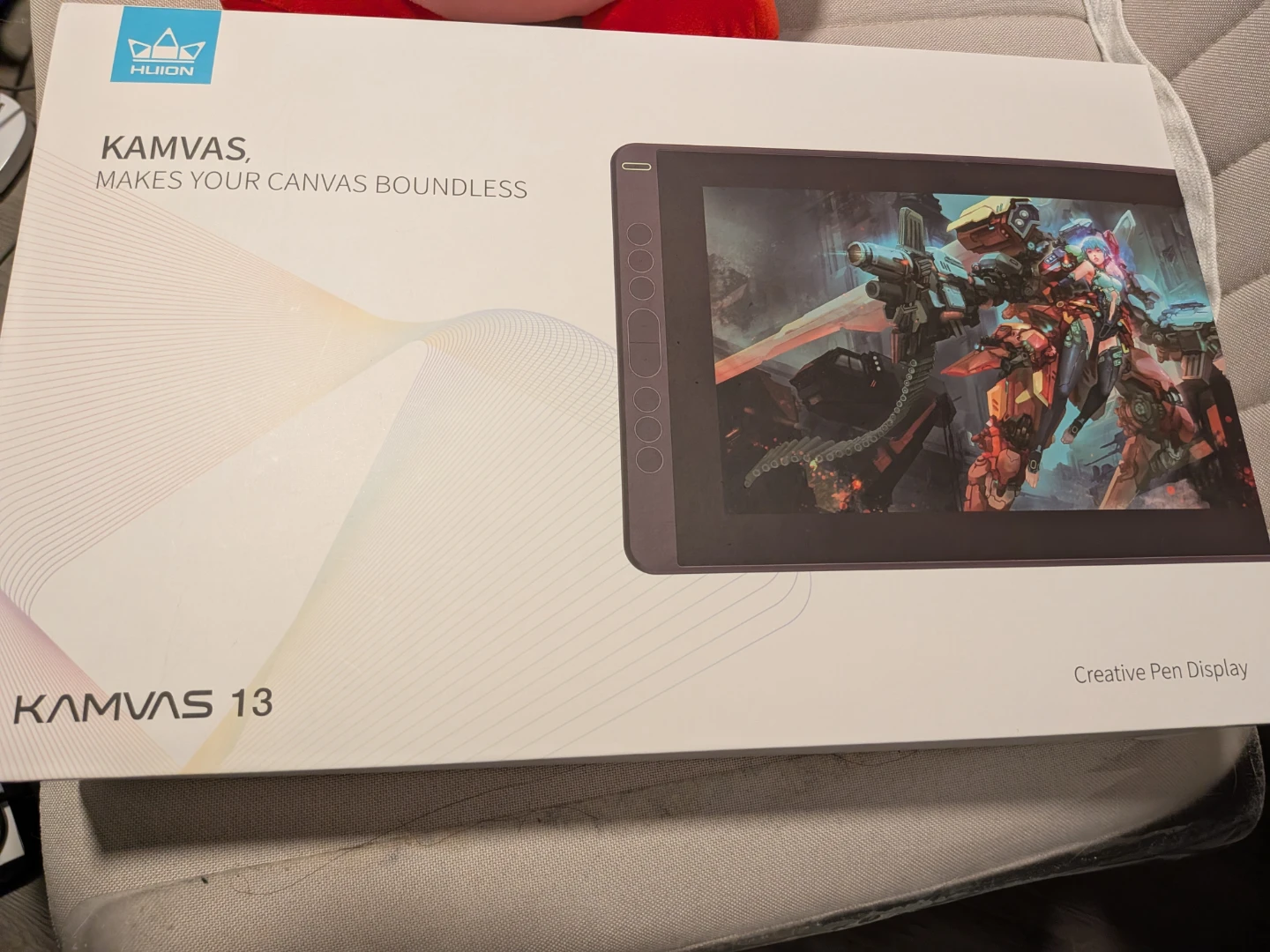 Unused Huion Kamvas 13 Drawing Tablet (With Stand)