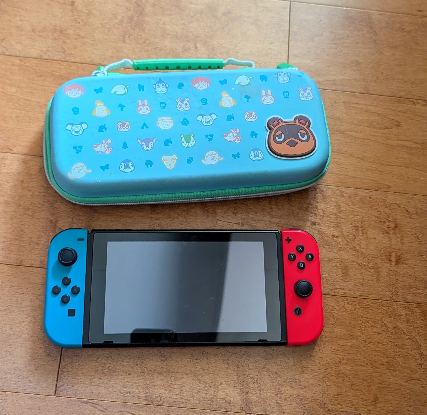 Nintendo Switch Console Only With animal Crossing Case