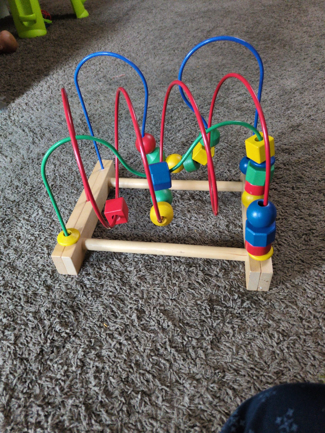 Wooden Bead Maze Toy