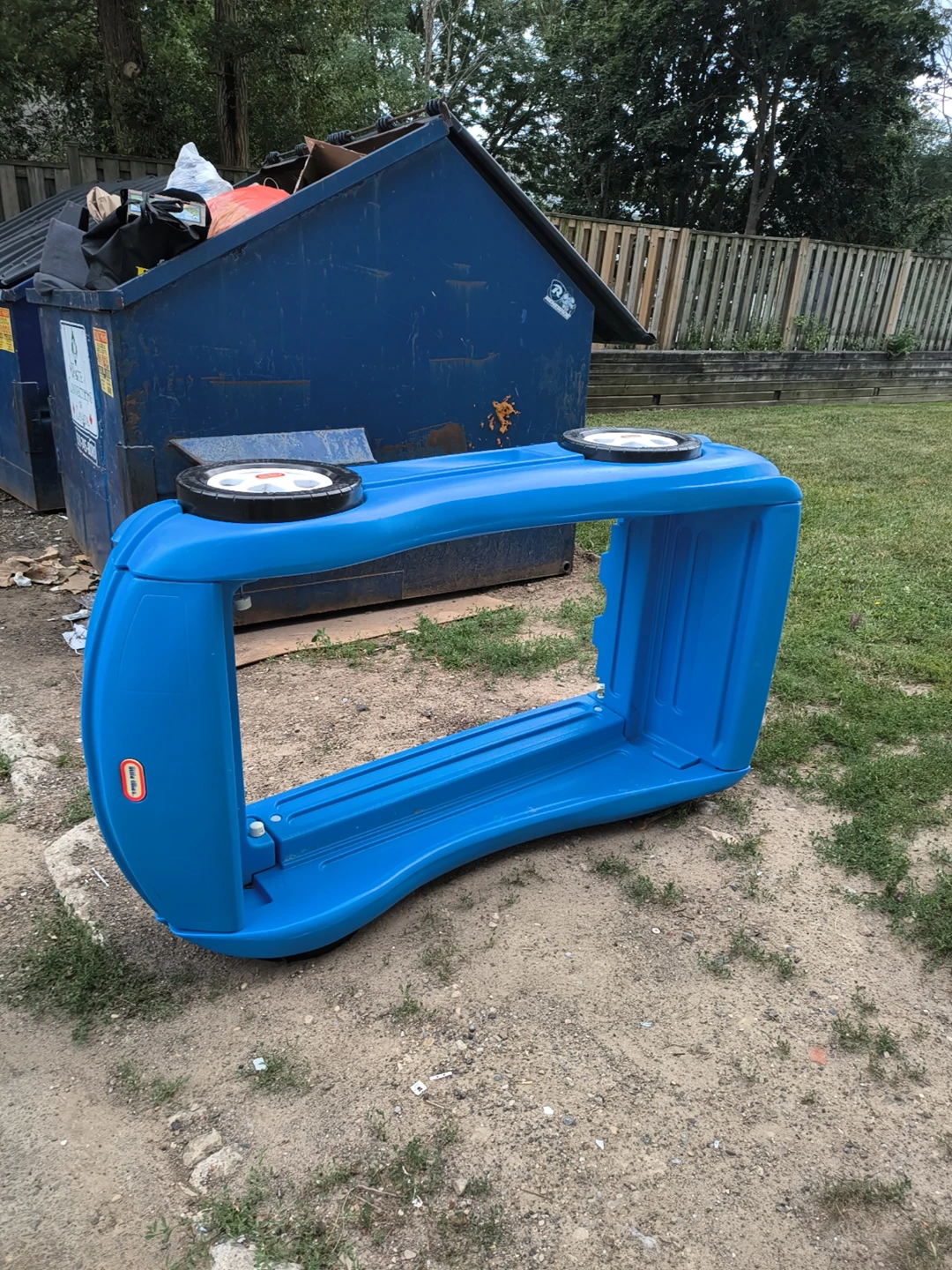 Little Tikes Blue Plastic Slide Part