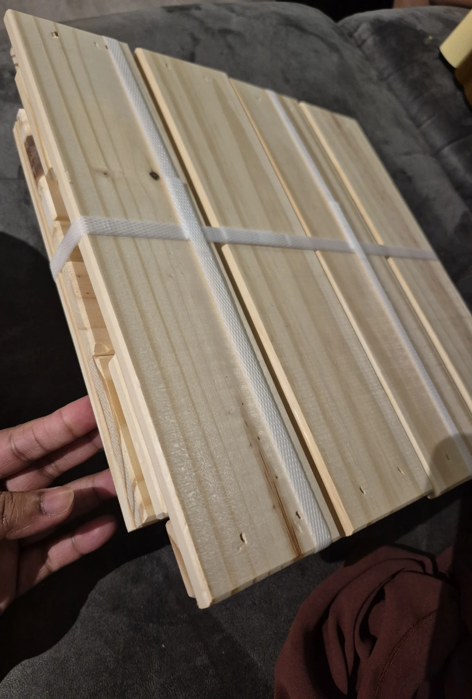 IKEA KHAGGSLLD Wooden Crate