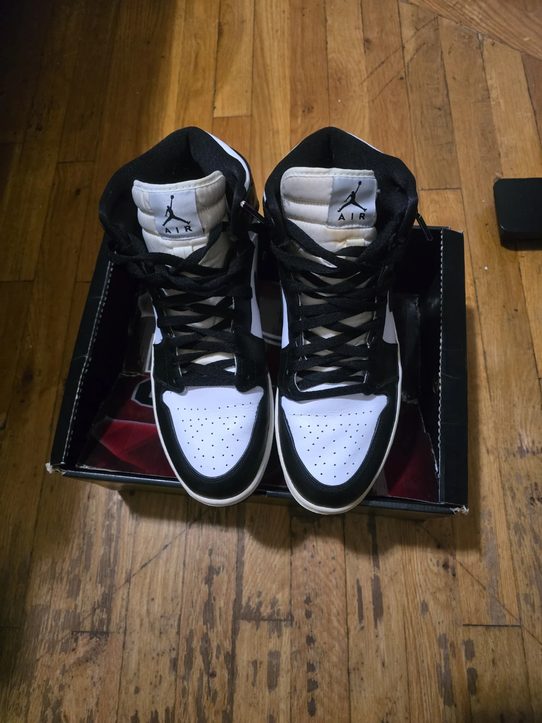 Jordan retro 1 2008 High OG Countdown CDP White Black, Size 10.5