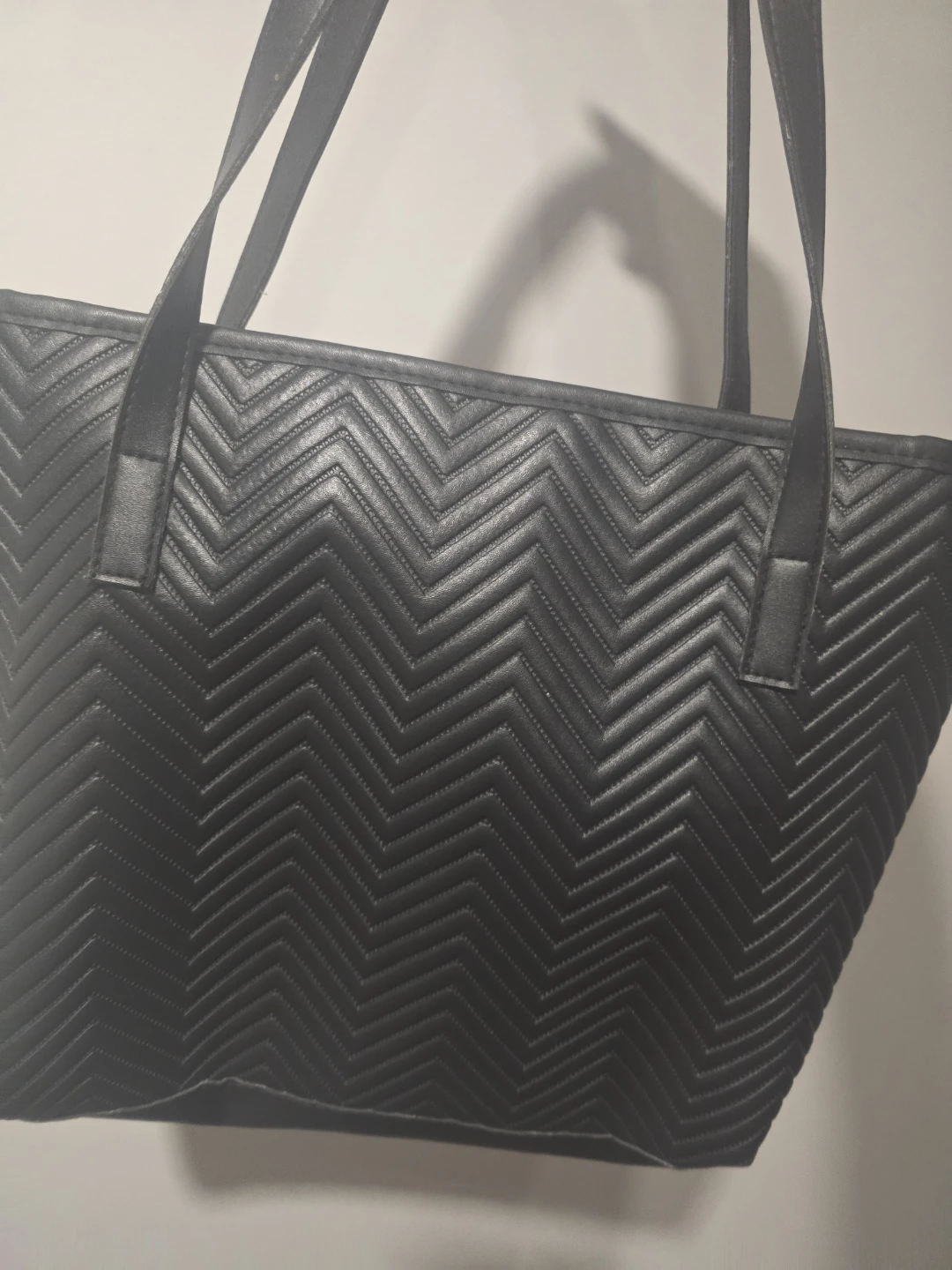 Seagulllady Quilted Tote Bag - Black - photo 3