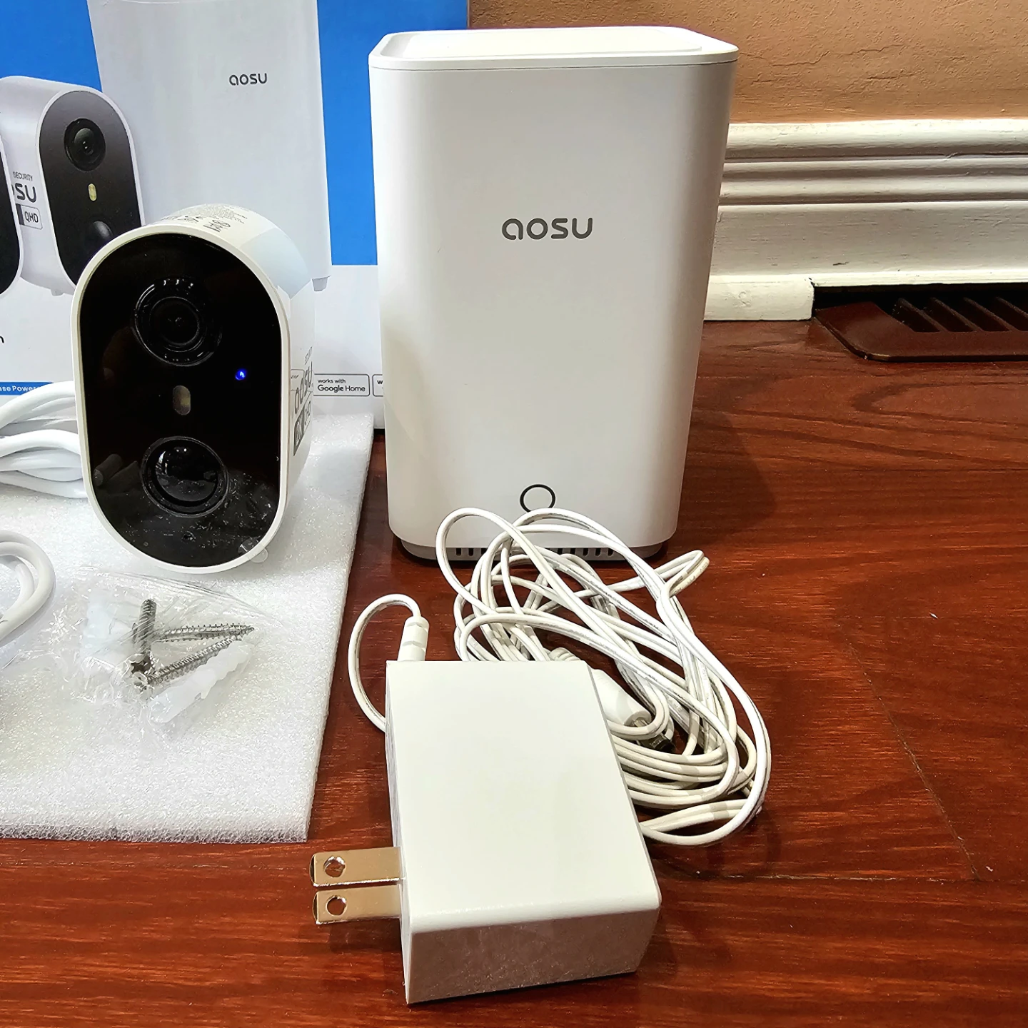 Aosu True 2K HD Security Cameras Wireless Outdoor 2 Cam Kit - photo 5