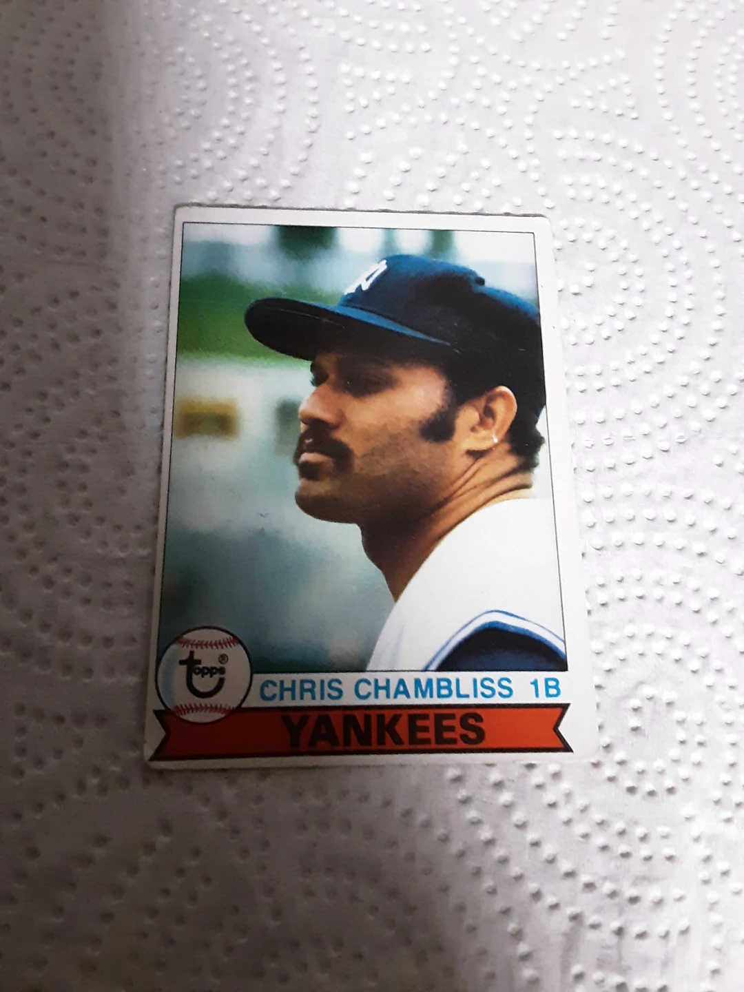 1970 Topps Baseball Card - Chris Chambliss (Yankees #1B)