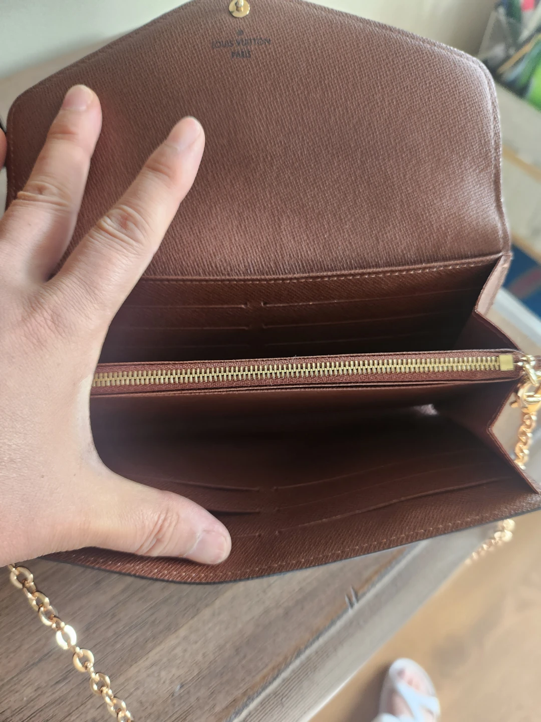 Louis Vuitton Monogram Wallet on Chain - photo 2