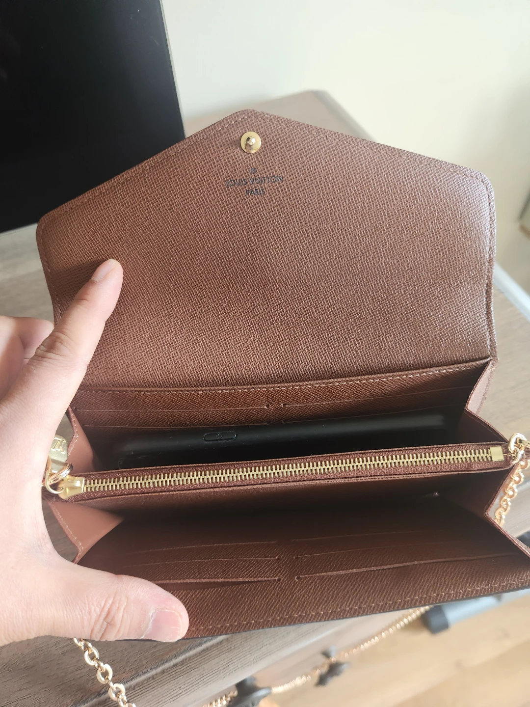 Louis Vuitton Monogram Wallet on Chain - photo 4