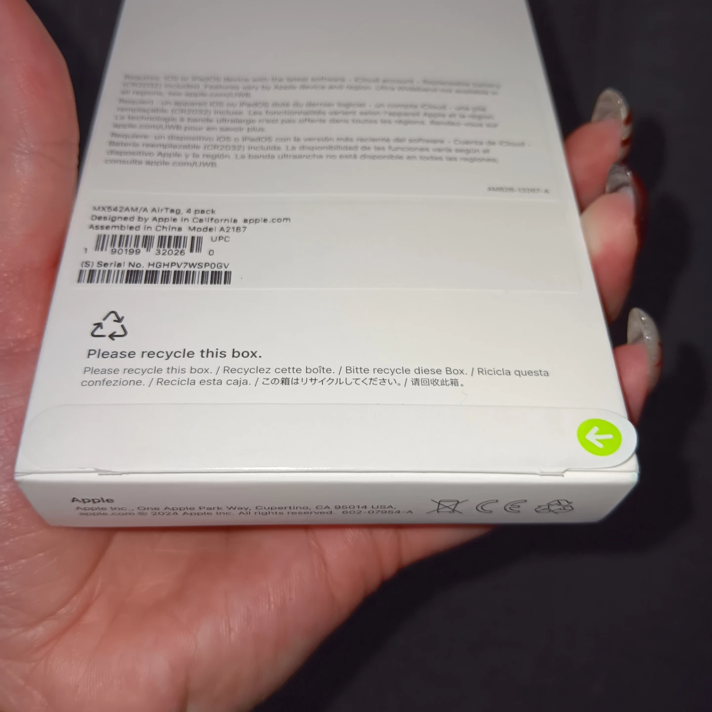 Apple AirTag 4 Pack New - photo 4