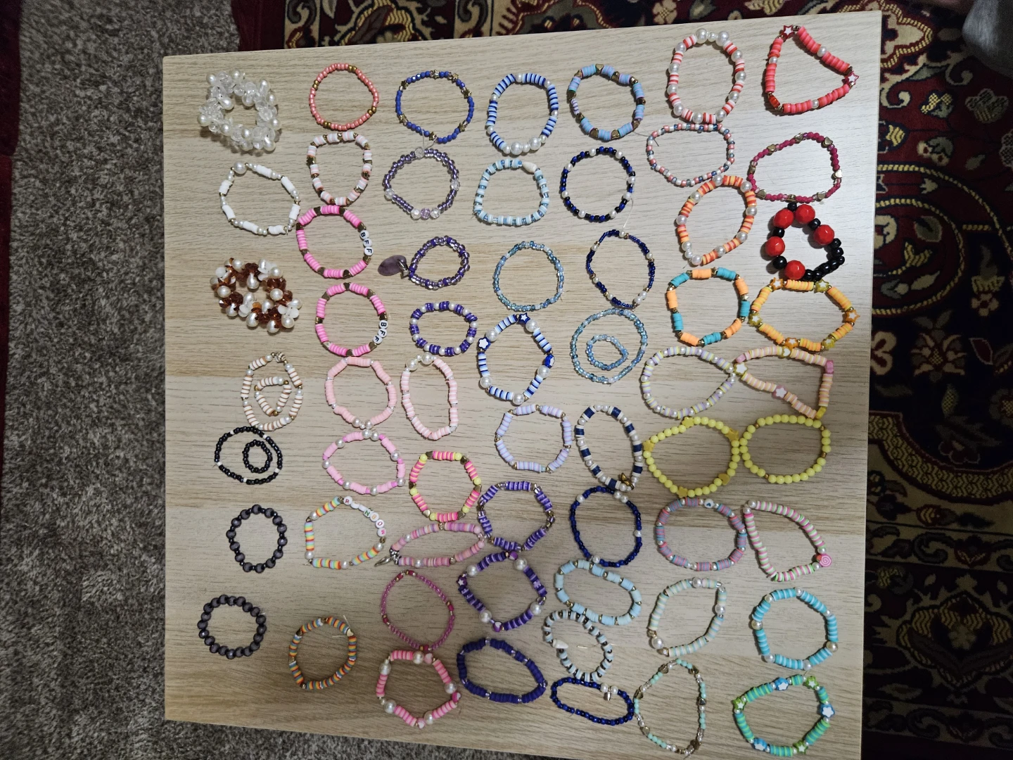 Assorted Beaded Bracelets