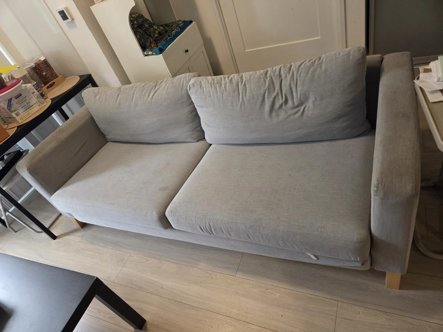 Grey 2-Seater Sofa