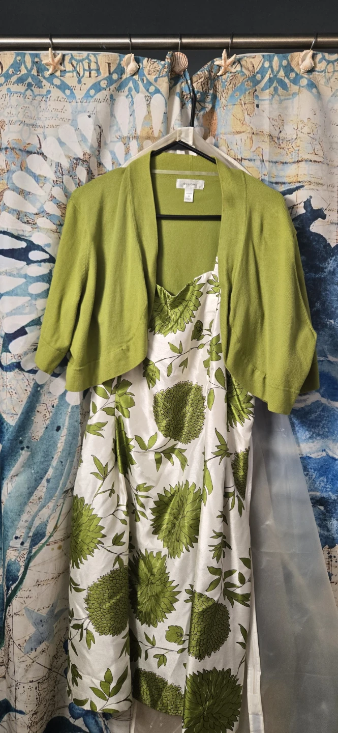 Dressbarn Women's Dress & Bolero Set