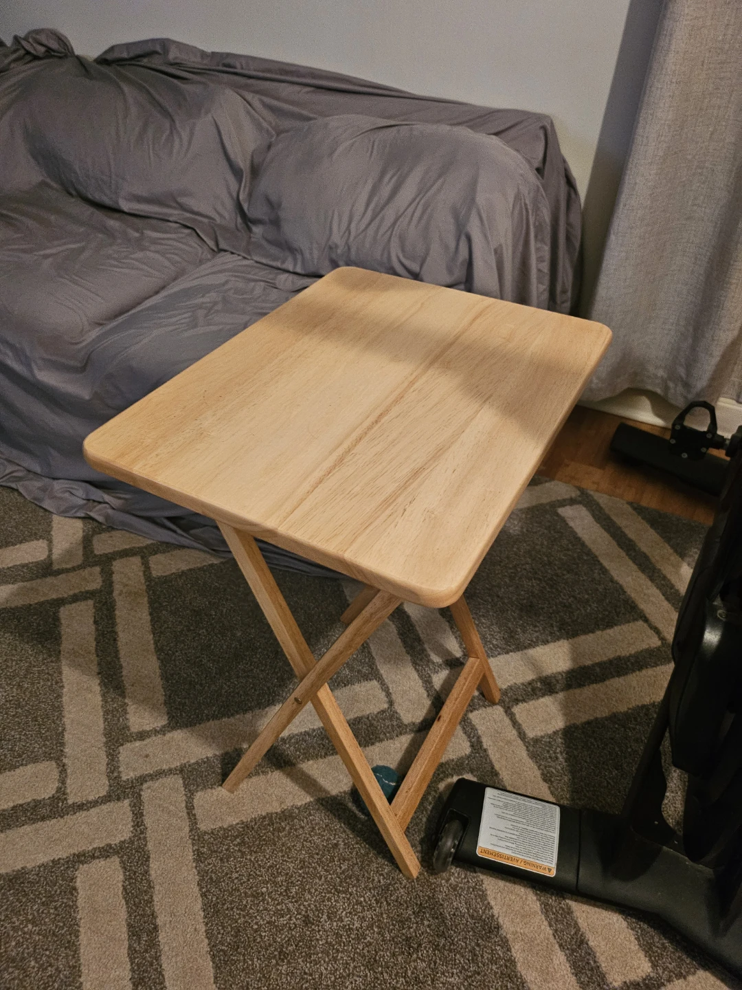 Wooden Folding TV Tray Table