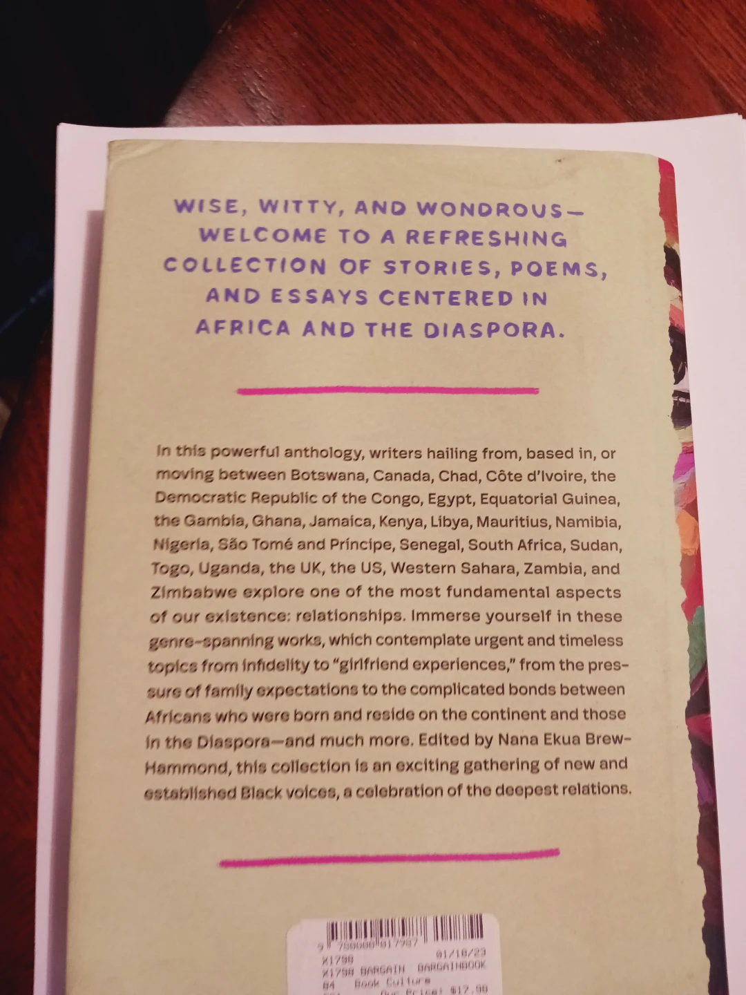 Relations: An Anthology of African and Diaspora Voices Book - photo 3