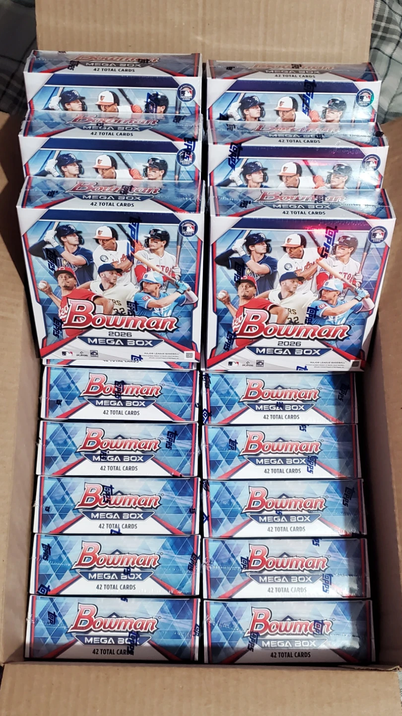 2026 Bowman Baseball Mega Box