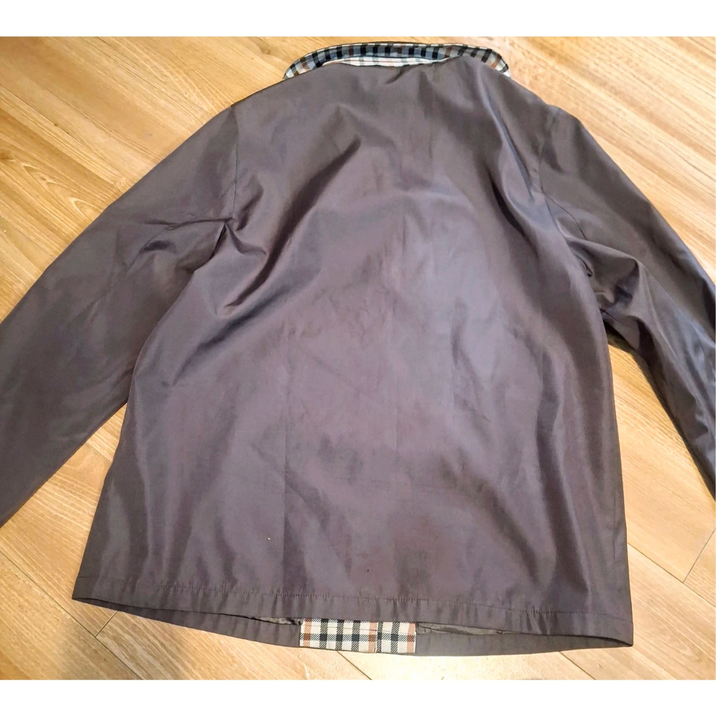 NICE Brand Men's Dark Brown Vintage-style Trench Coat - photo 4