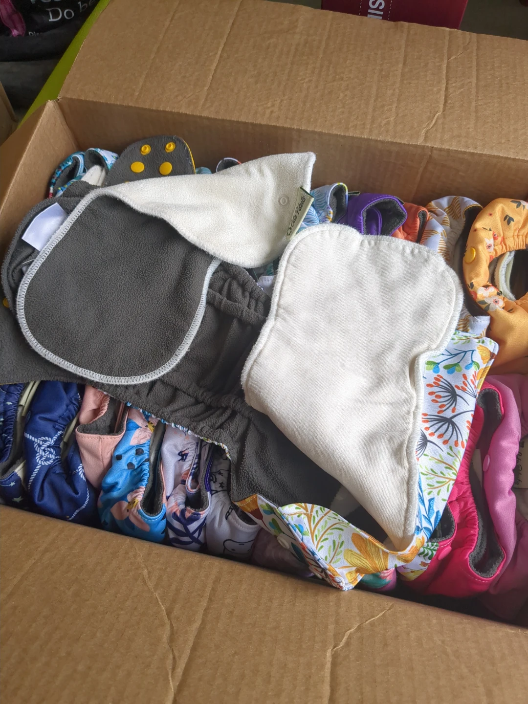 24 Cutie Patootie All-in-one Grow with baby Cloth Diapers - photo 2