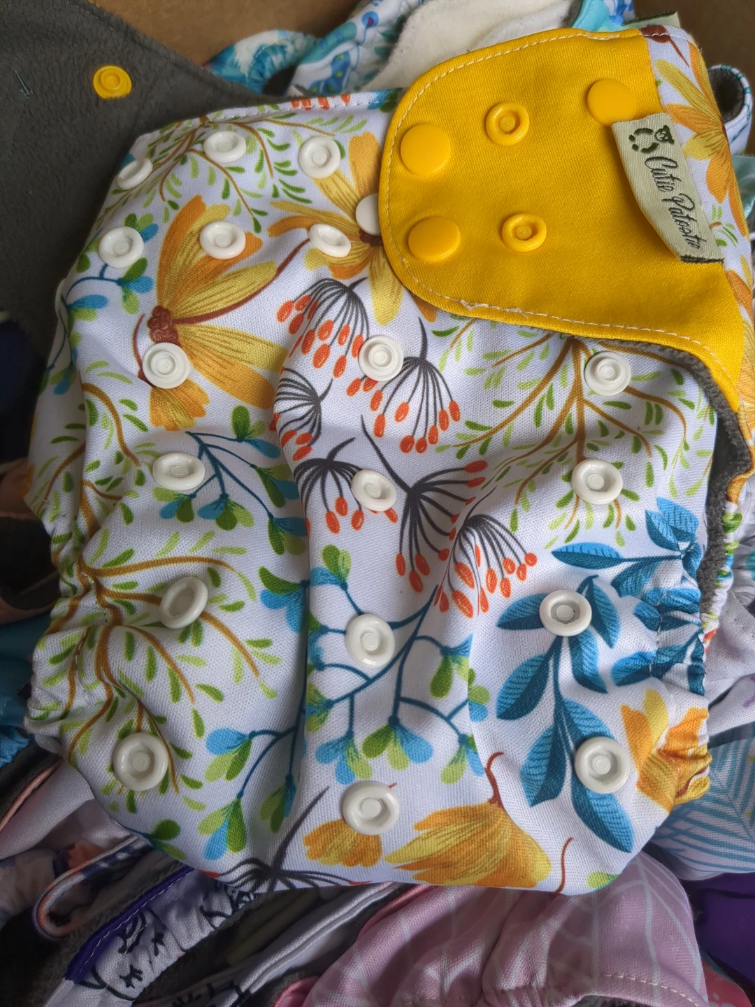24 Cutie Patootie All-in-one Grow with baby Cloth Diapers - photo 3