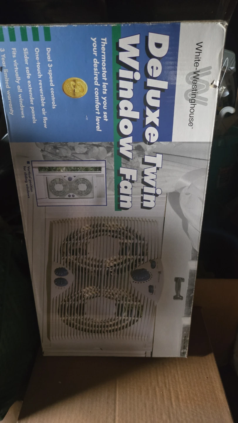 White-Westinghouse Deluxe Twin Window Fan