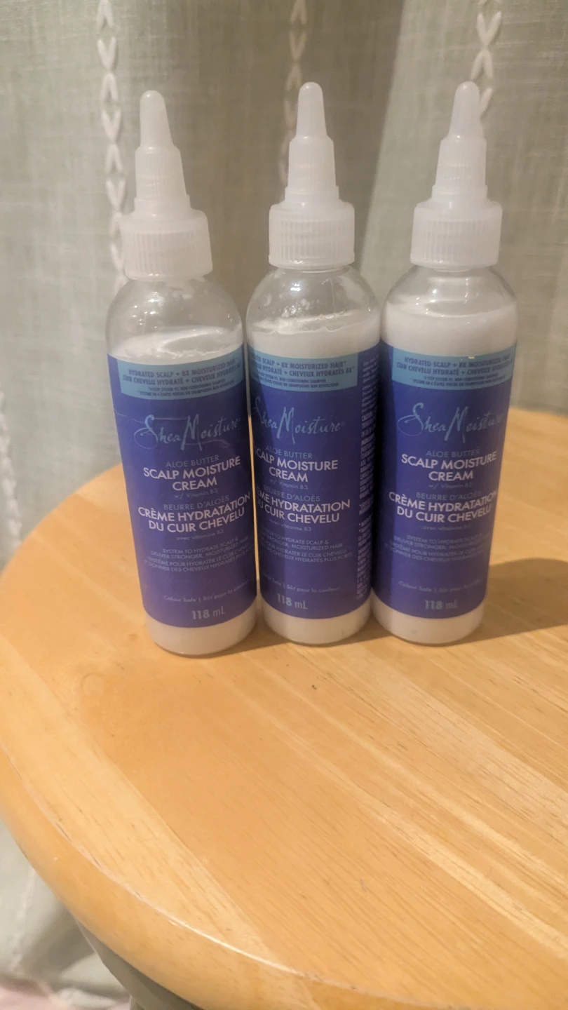 Shea Moisture Aloe Butter Scalp Moisture Cream (3 Pack)