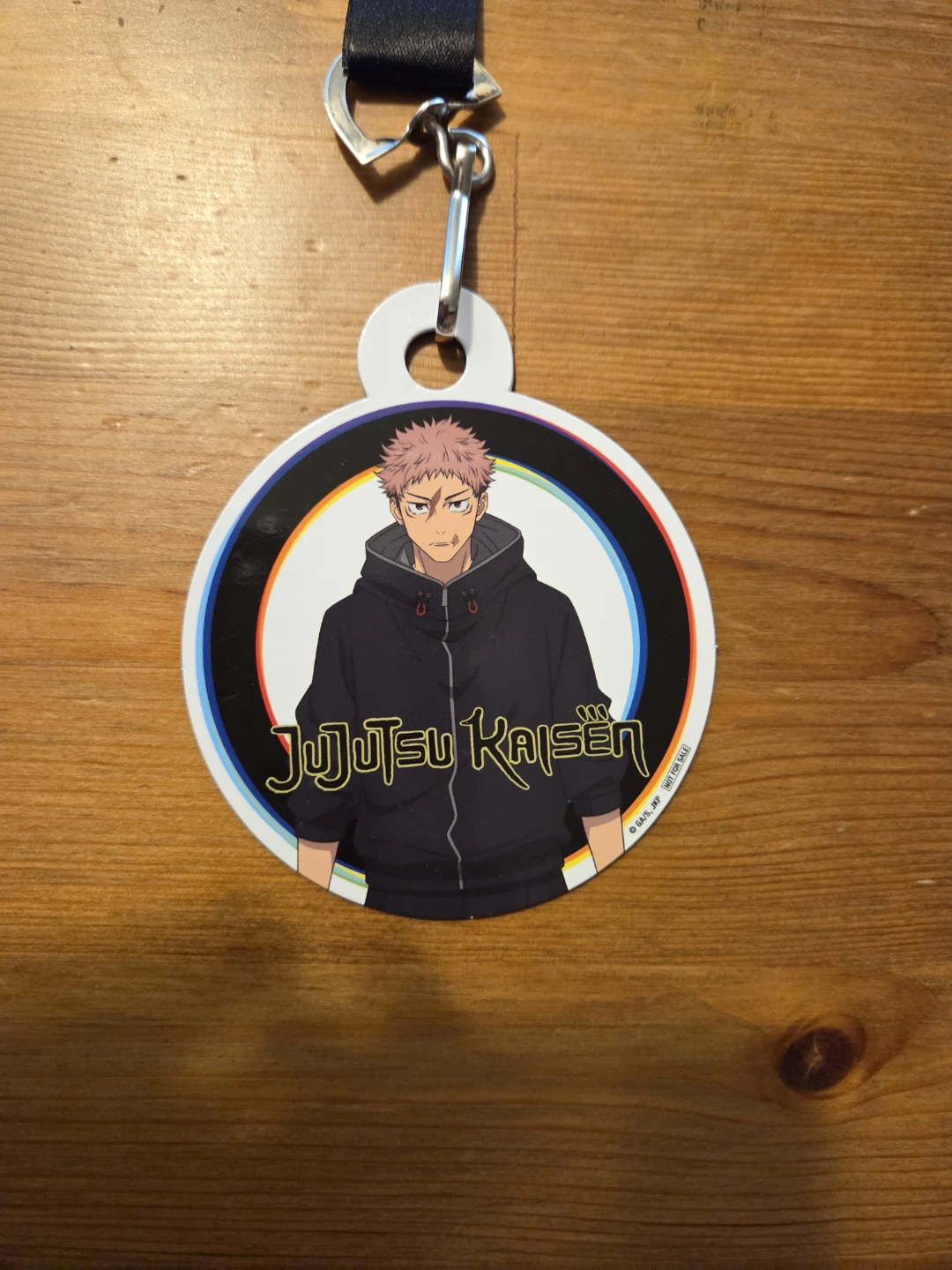 Jujutsu Kaisen Lanyard with Yuji Itadori Charm - photo 2