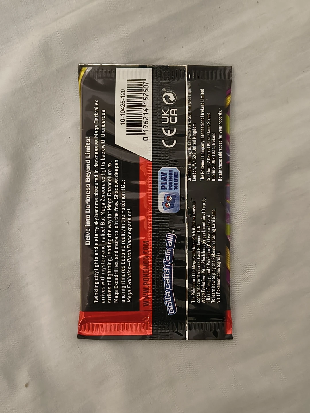 Pokemon Pitch black booster pack - photo 2