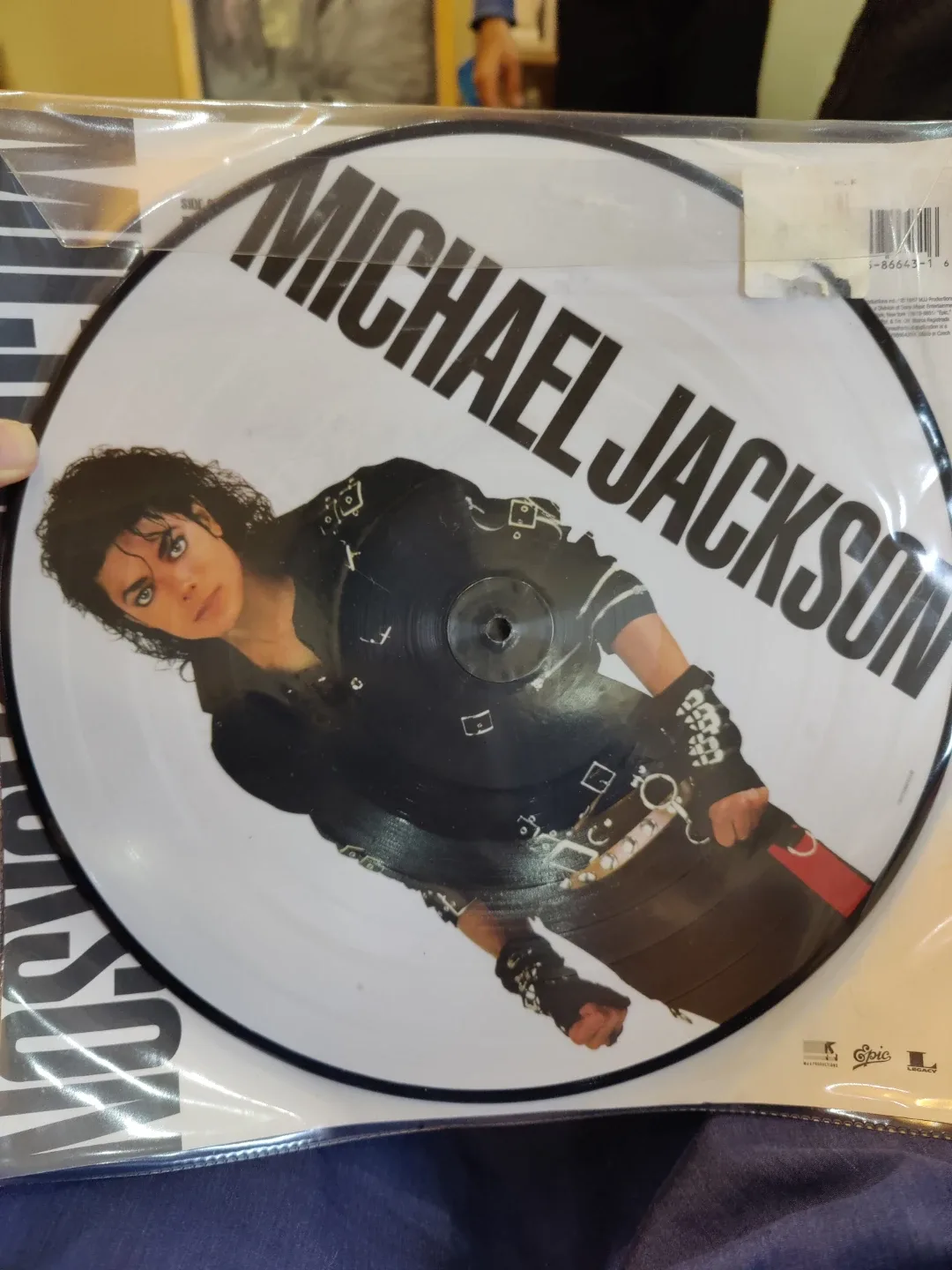 Michael Jackson Picture Disc Vinyl Record