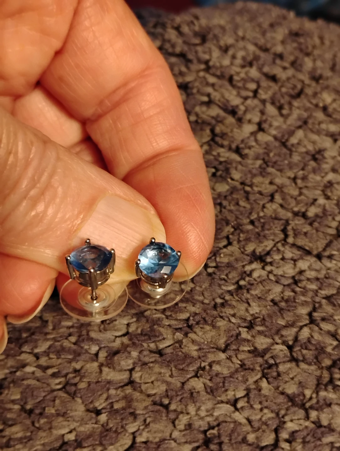 Blue Gemstone Earrings - photo 3