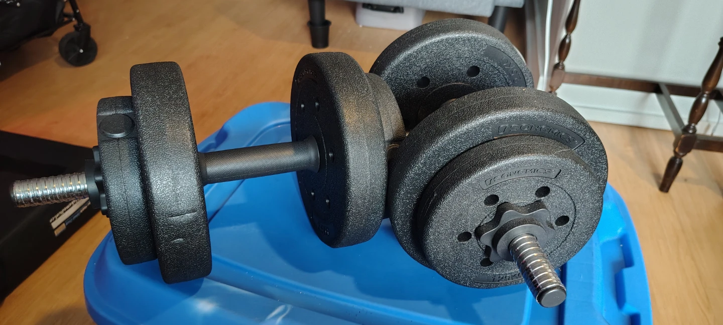 LEDREM Adjustable Dumbbells (2.5KG - 12.5KG) - photo 3