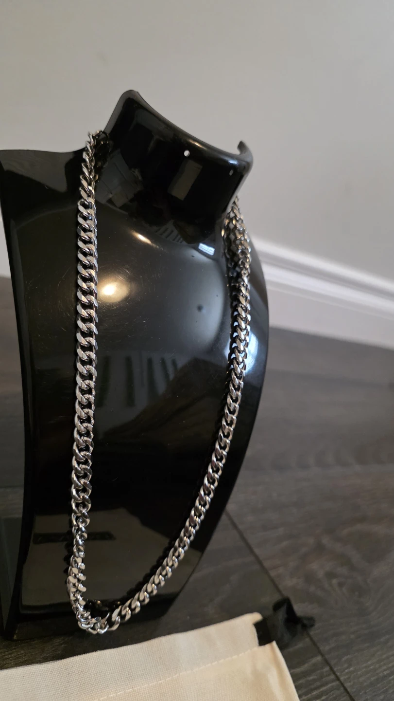 45 CM ZUVACHI Cuban Chain Necklace & Pouch - photo 2