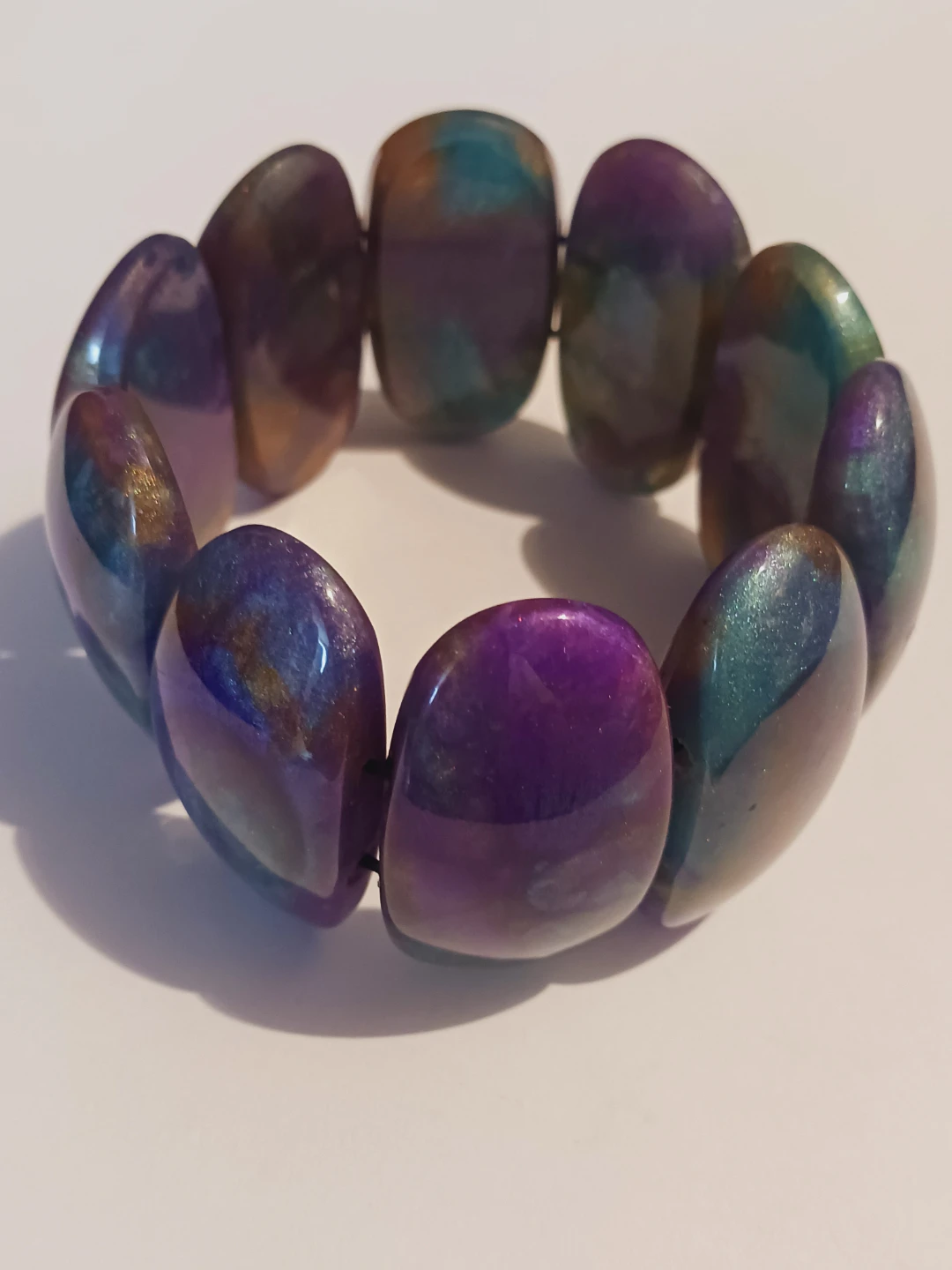 Beautiful Purple & Teal Bracelet - photo 4