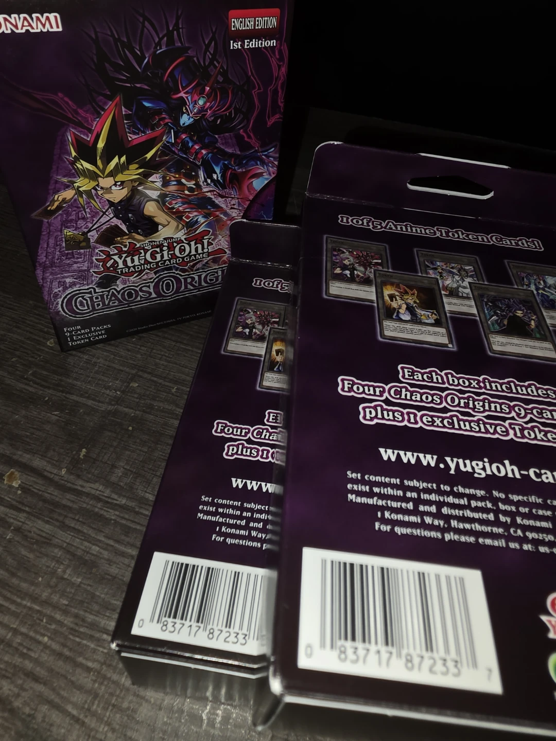 Yu-Gi-Oh! Chaos Origins Booster Boxes - photo 3