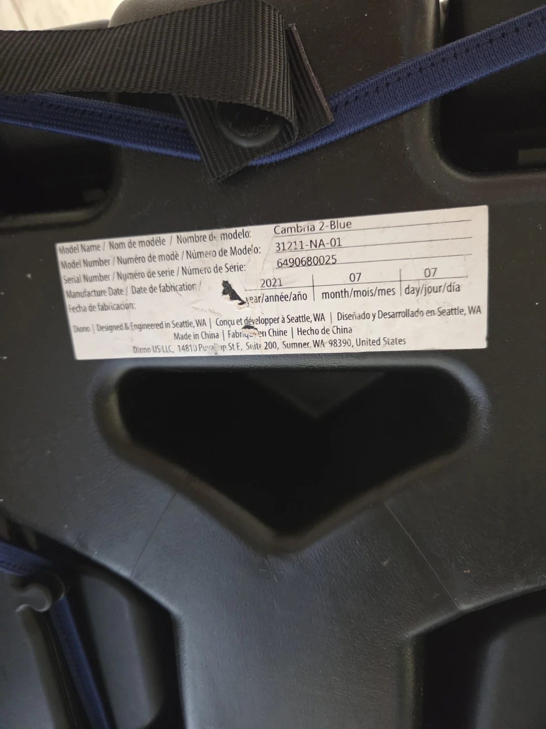 Diono Cambria 2 High Back Booster Car Seat - photo 2