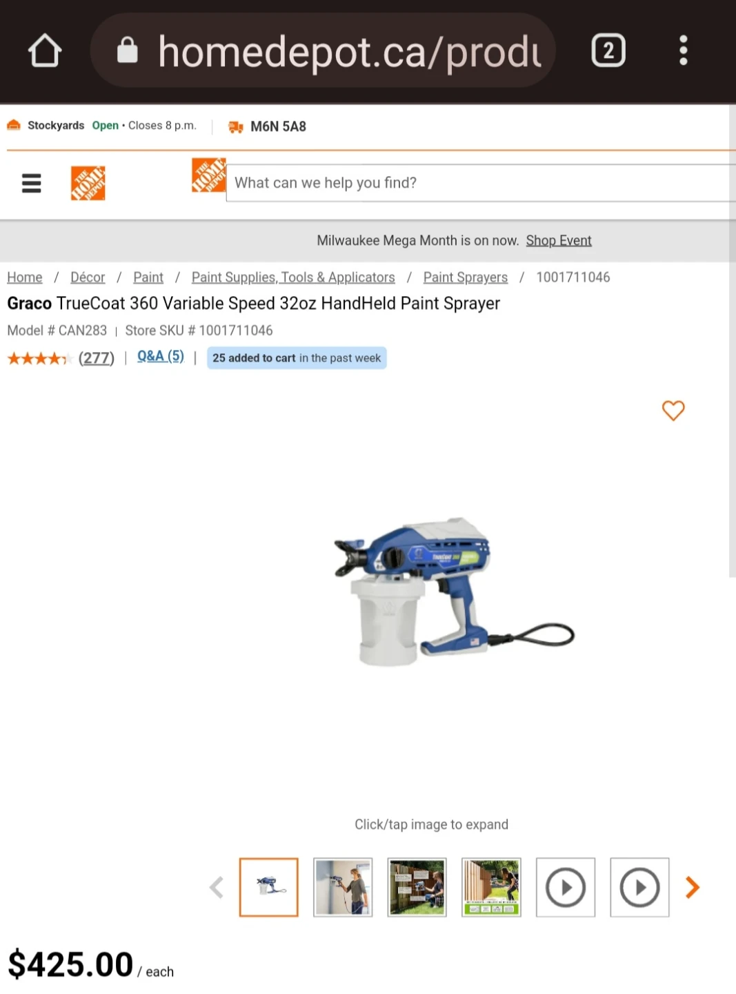 Spray Paint Graco TrueCoat 360 Variable Speed Paint Sprayer DIY - photo 5