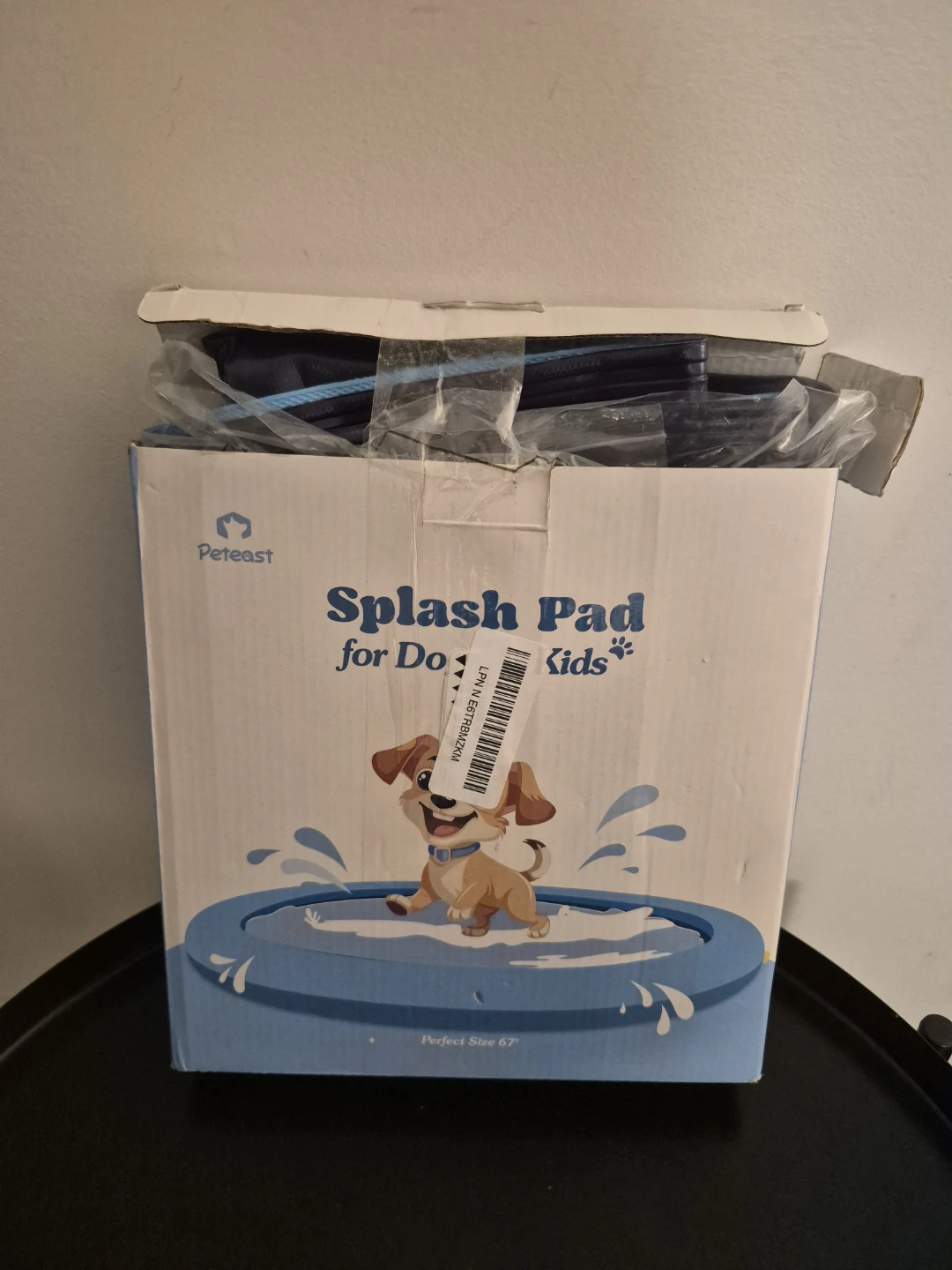Peteast Splash Pad for Dogs & Kids - 67 Inch Blue - photo 2