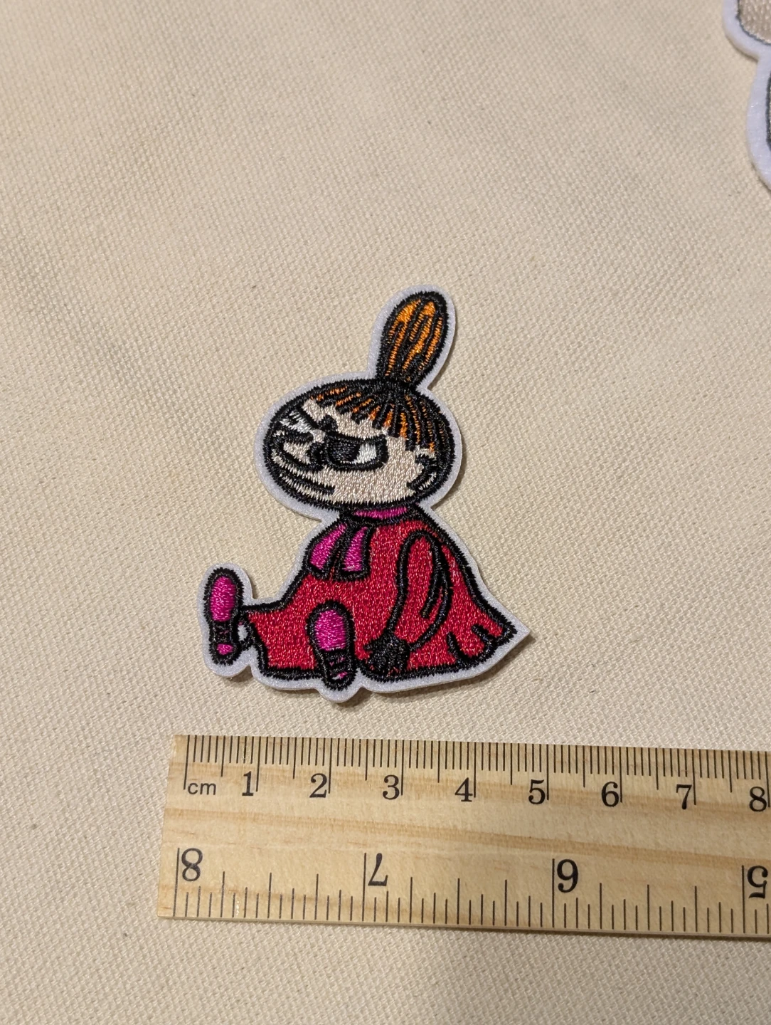 Little My Embroidered Patch New applique iron on - photo 3
