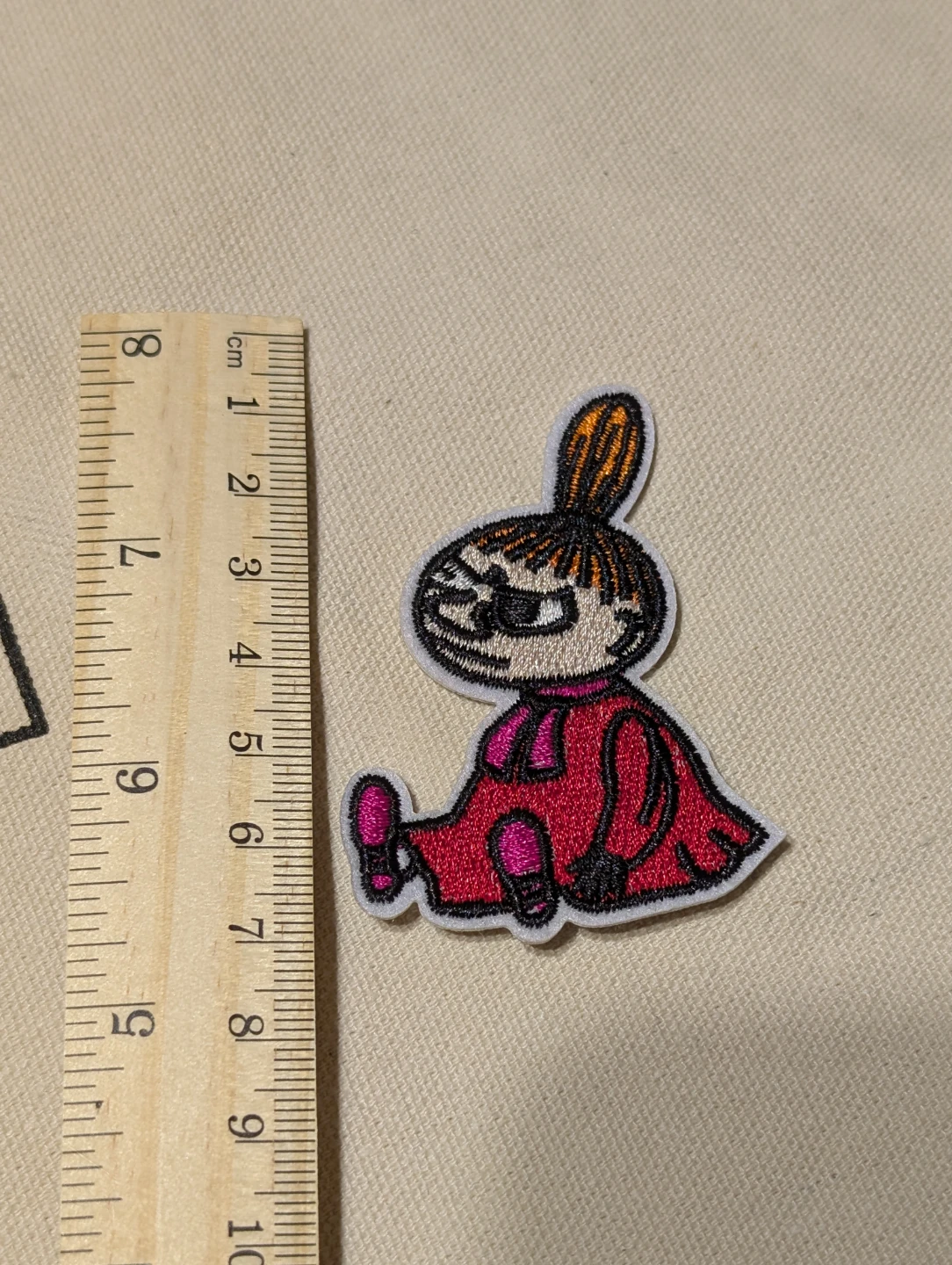 Little My Embroidered Patch New applique iron on - photo 4