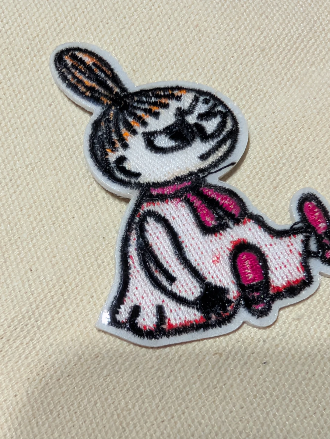 Little My Embroidered Patch New applique iron on - photo 5