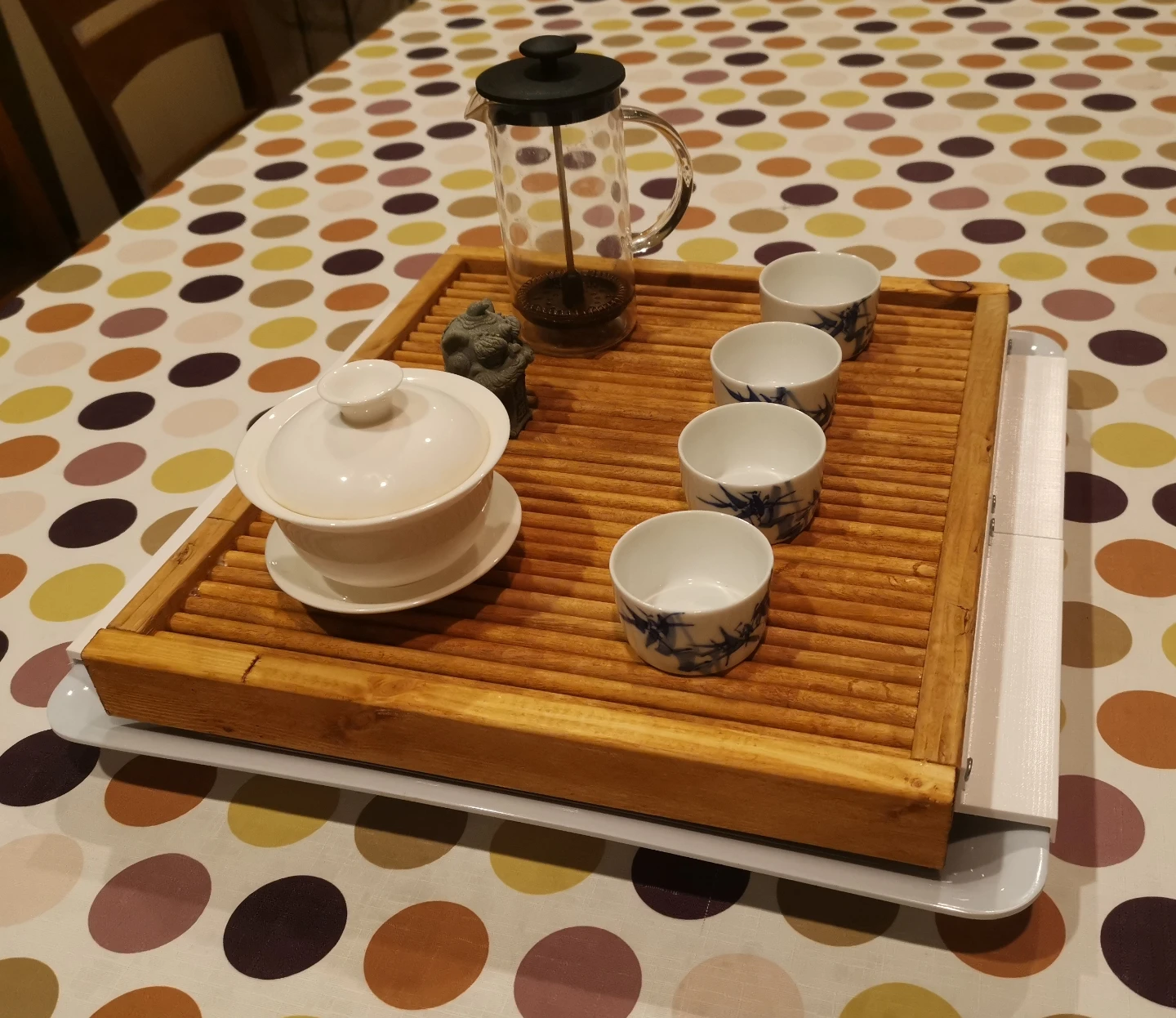 Handmade Gongfu Tea Tray | Wooden Tea Table (Tray Only)
