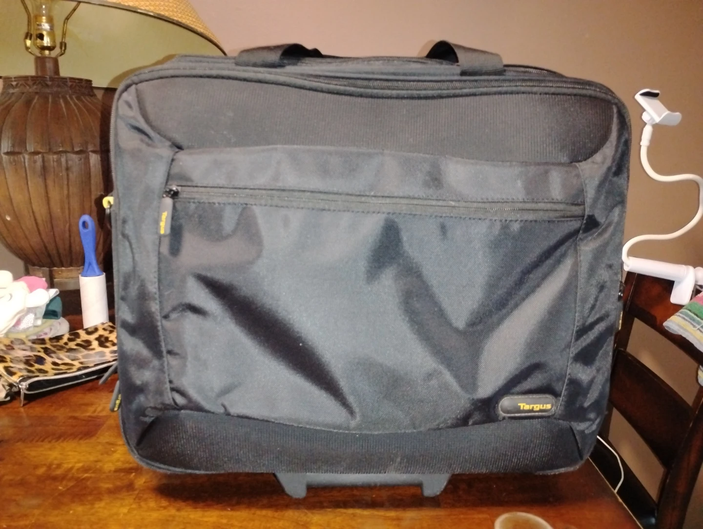 Targus Black Rolling Laptop Bag