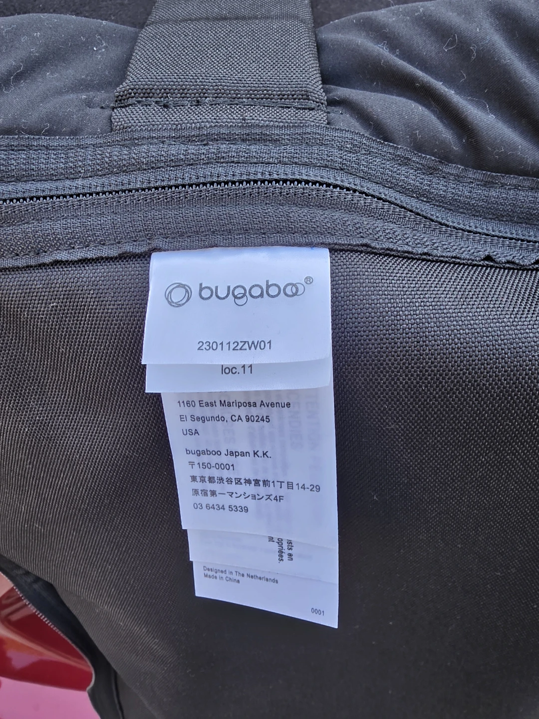 Bugaboo Black Travel Bag - photo 3