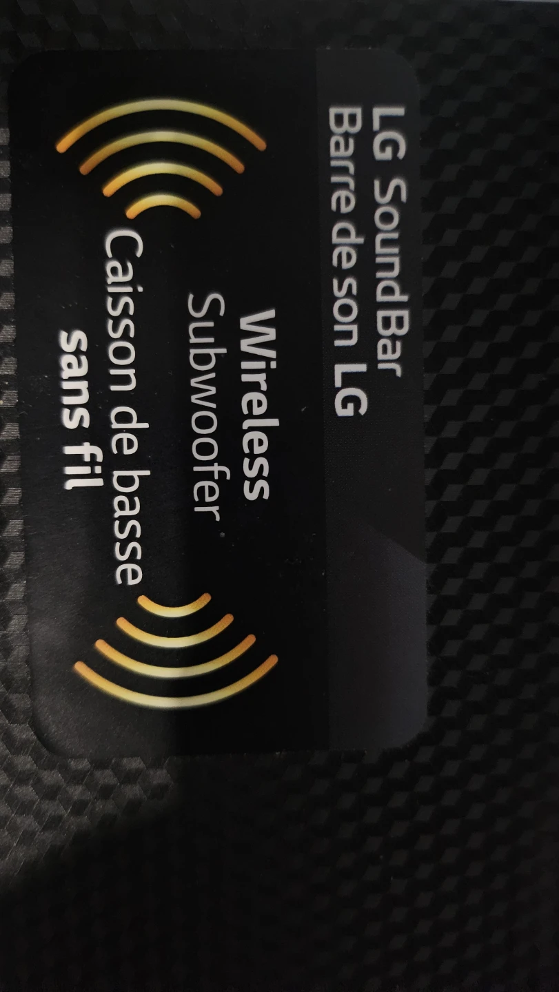 LG Wireless Sound Bar with Subwoofer - photo 3