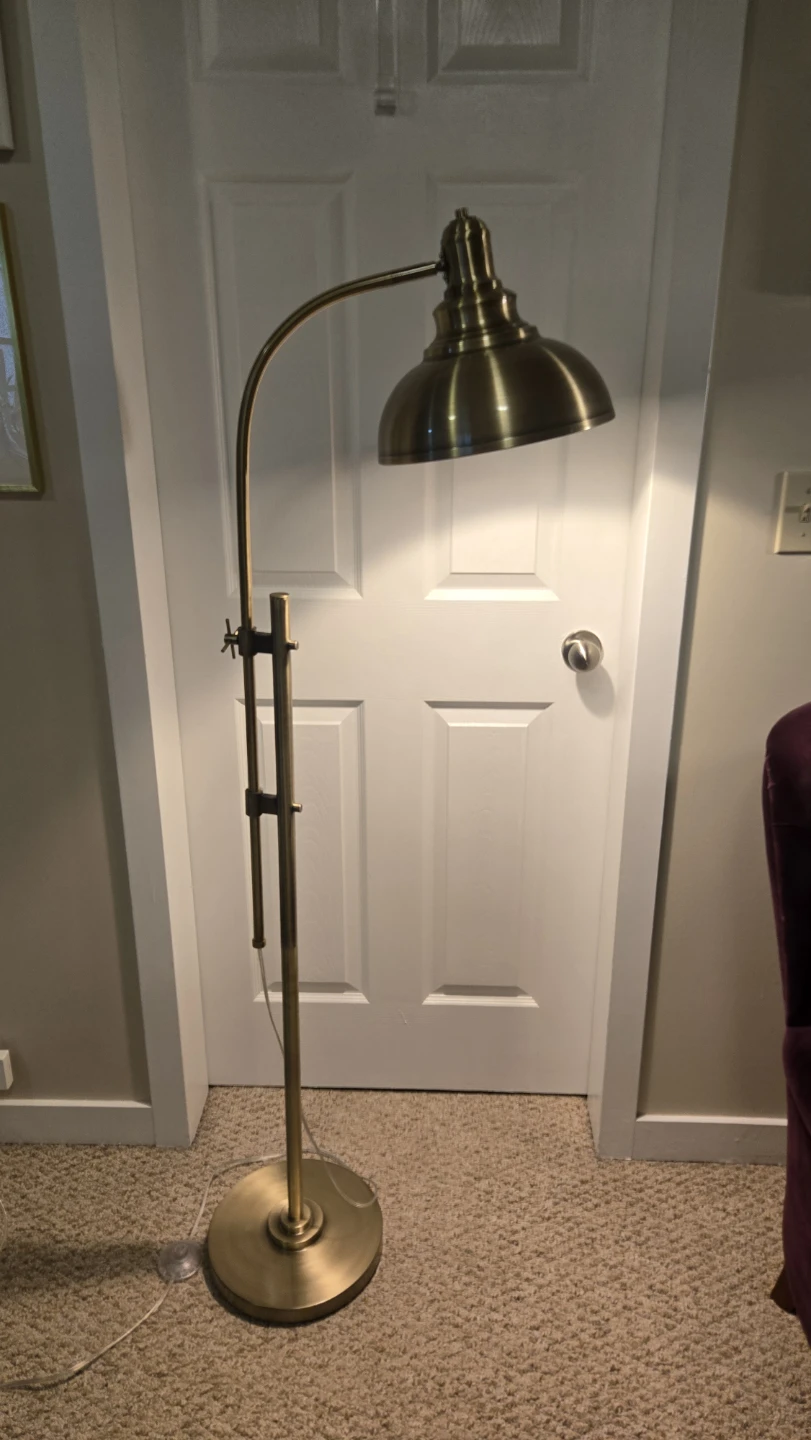 Adjustable Brass Floor Lamp - photo 4