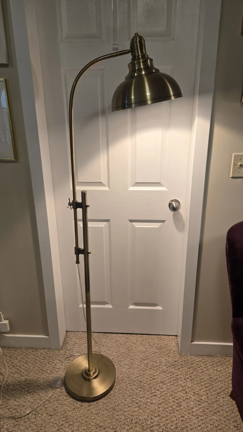 Adjustable Brass Floor Lamp - photo 5